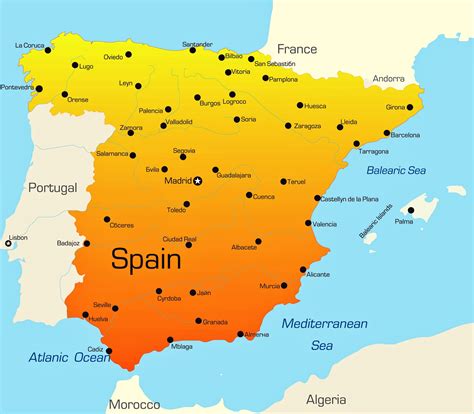 cities and towns in spain
